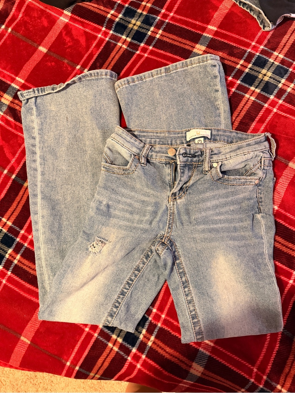 Light Blue Women's Boot Cut Jeans